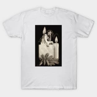 Vintage Christmas Child Angel T-Shirt